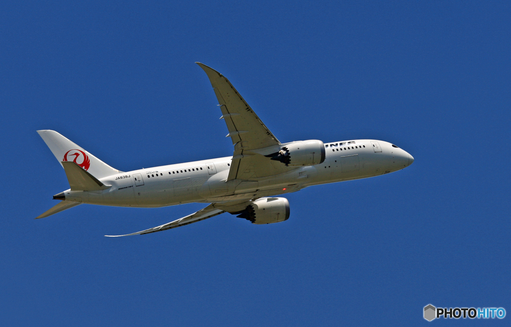 離陸 JAL 787-8 JA838J