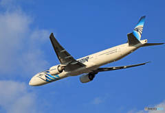 「空色」 EgyptAir/エジプト航空 777-36N  SU-GDM