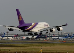 到着　THAI A380-841