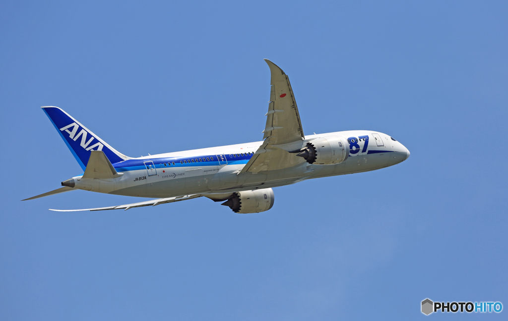 ANA 787-8 JA813A 飛び立ち 
