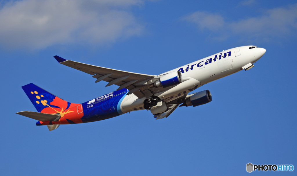 出発　Air Calin A330-202 F-OJSE