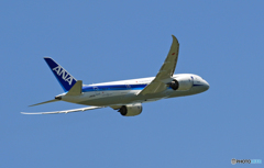 [青い空]　ANA 787-8 JA813A