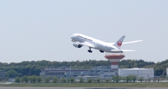 飛び立ち（83） JAL 787-8