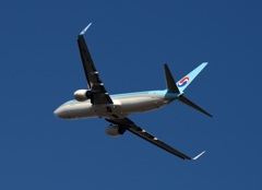 Krean 737-800 出発