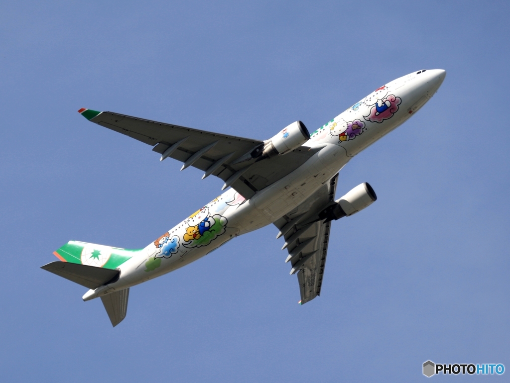 "Hello Kitty" EVA Air Airbus A330-203 