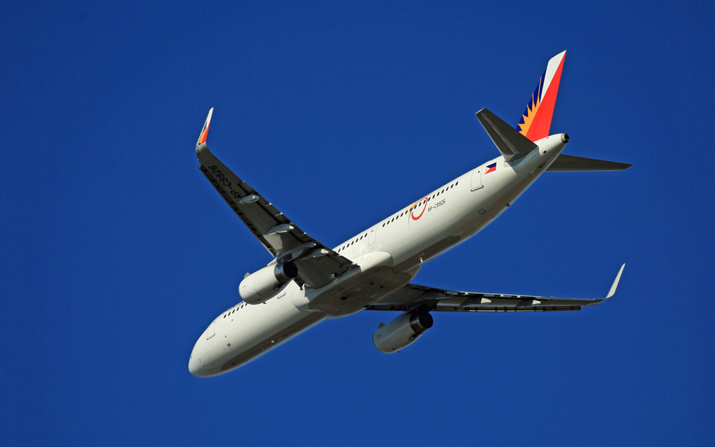 「空色」 Philippines A321-231 RP-C9926出発