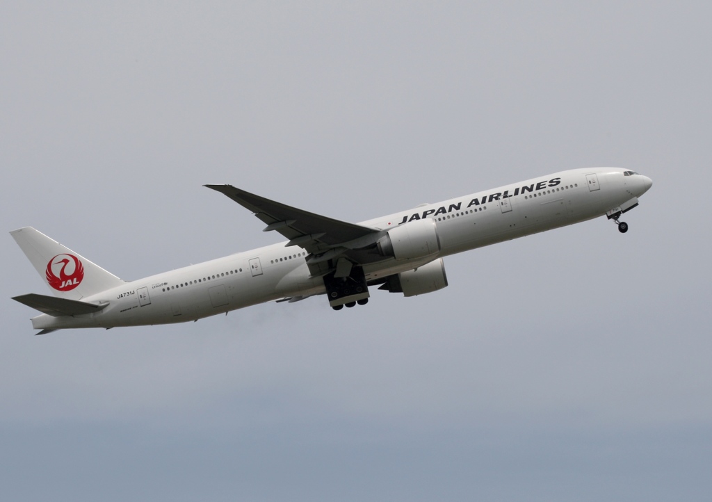 JAL 777-346 離陸　