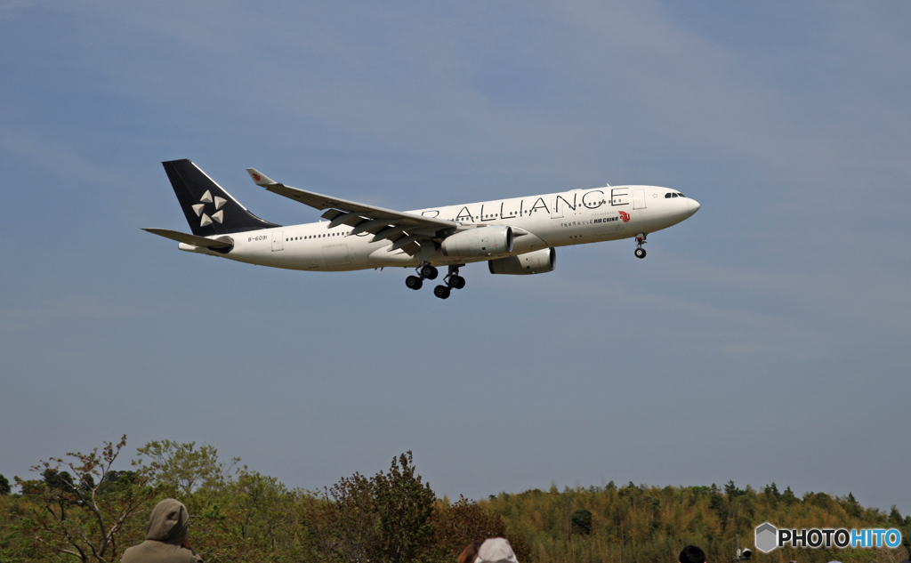 China A330-243 B-6091 着陸 