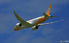 出発 scoot 787-9 9V-OFE