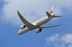 「そらー」 JAL 787-9 JA863J 出発 
