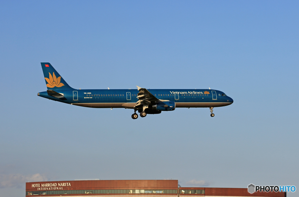 「そらー」  Vietnam A321-231 VN-A610 到着