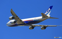 出発 NCA 747-8KZF JA14KZ