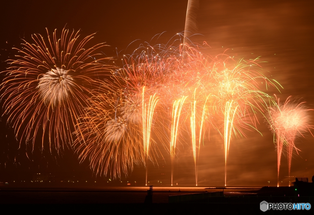 ☮　休憩タイム（91）花火　☮　