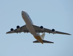 Polar 747-8F 飛び立ち