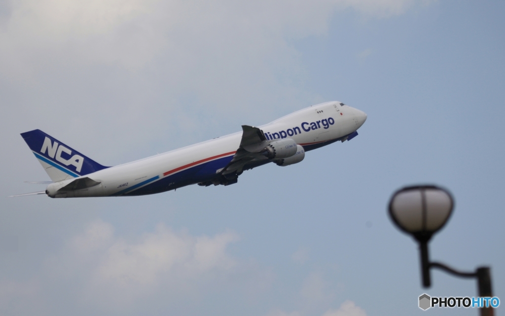NCA 747-8F 離陸