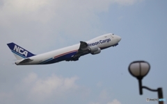 NCA 747-8F 離陸