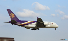 THAI A380-841 HS-TUE 離陸　