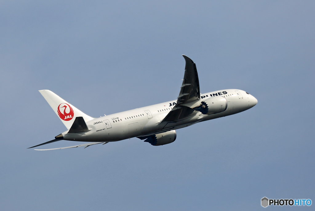 離陸  JAL 787-8 JA844J