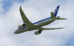 出発 ANA 787-8 JA804A