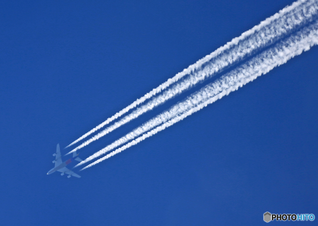 １万ｍ上空!!   Asiana Airbus A380