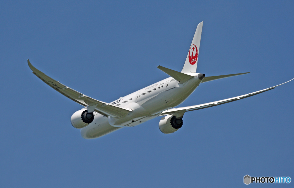 JAL 787-9 JA861J 離陸 