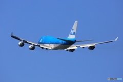 KLM 747-400 PH-BFS 離陸