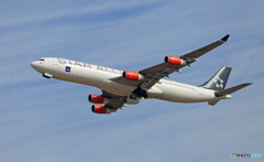 飛行 SAS STAR A340-313 OY-KBM