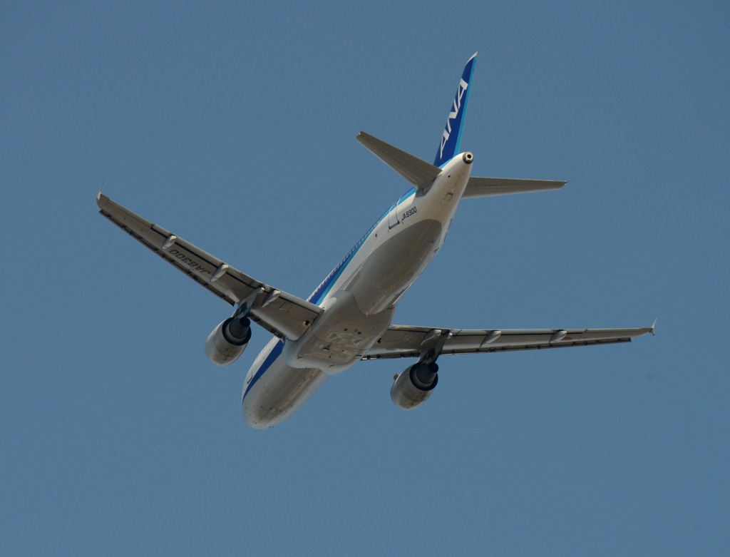 ANA A320-200 飛び立ち