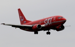 着陸(102)SAT オーロラ航空 737  着陸(102)SAT オーロラ航空 737