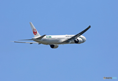 離陸 JAL 777-346 JA734J
