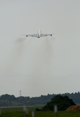 離陸（25-2）DELTA 747-400 [b]
