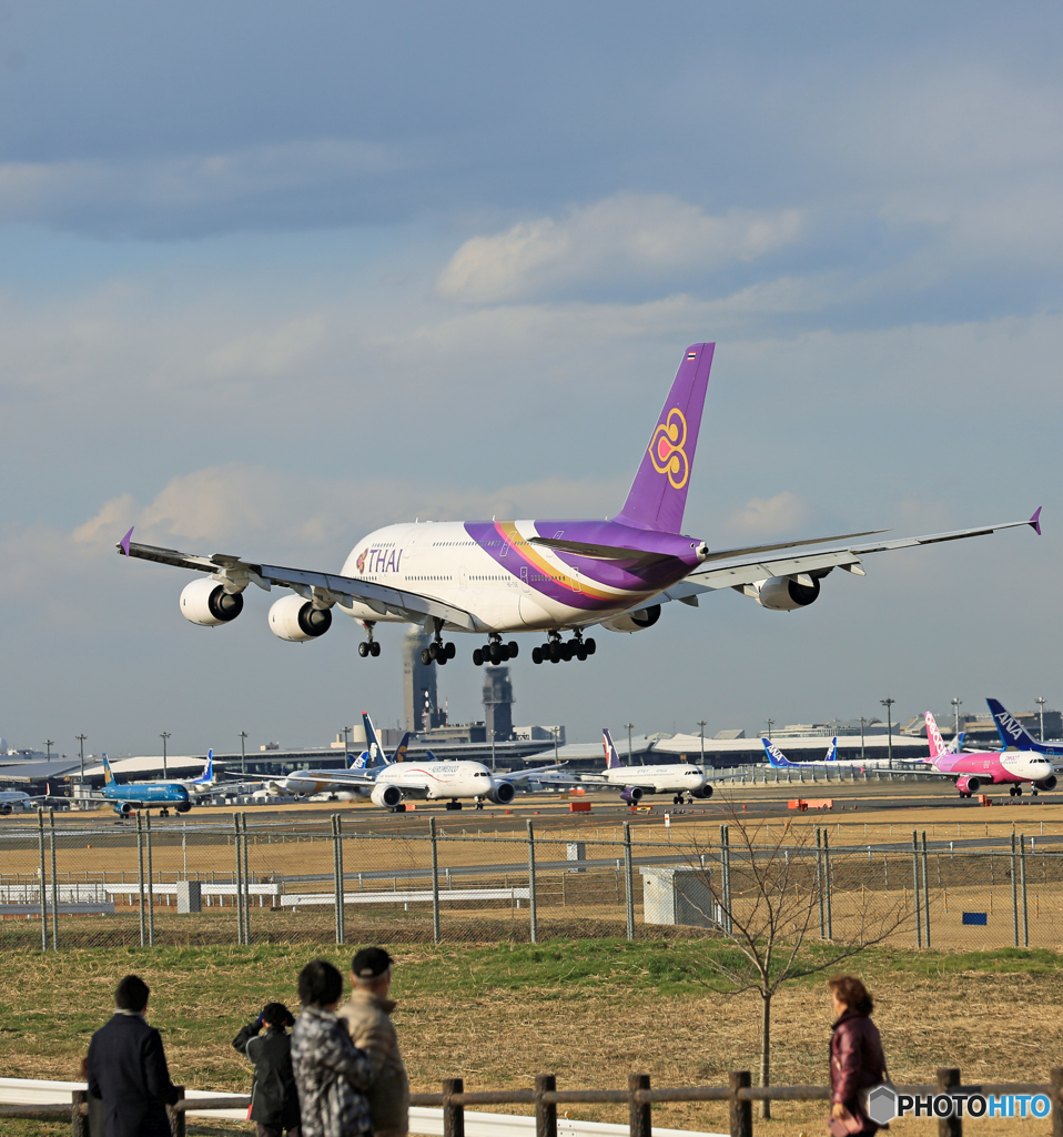 「ぶるー」THAI A380-841 HS-TUE☀