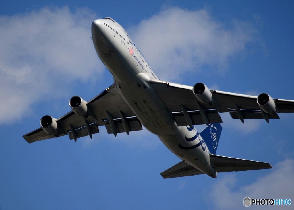 China 747-400 ｼﾞｬﾝﾎﾞな出発　