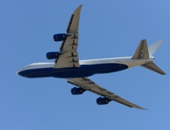 離陸 POLAR AIR-C 747-87UF