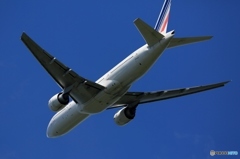 離陸　Air France 777-228 