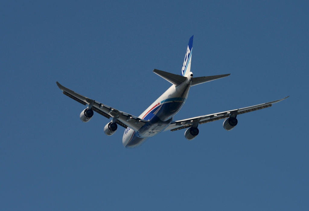 離陸(432)Nippon Cargo Airlines 747-8KZF 