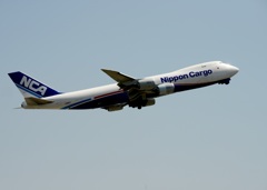 NCA 747-8F 離陸
