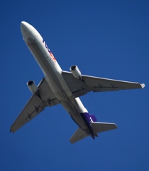 FedEx MD-11 出発　