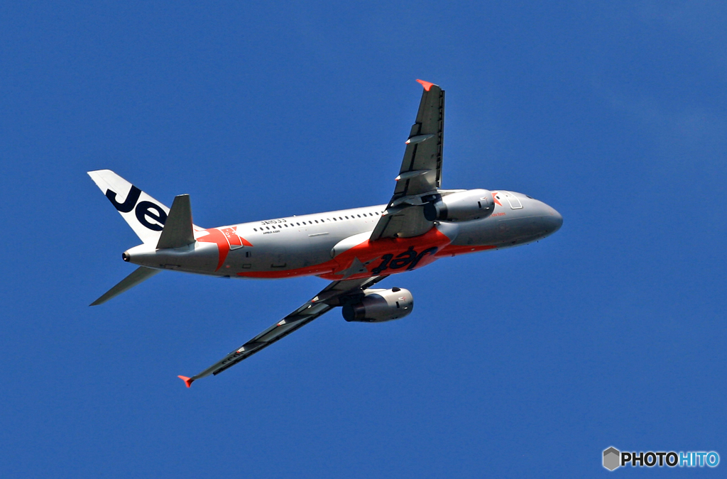Jetstar A320-232 JA10JJ離陸 