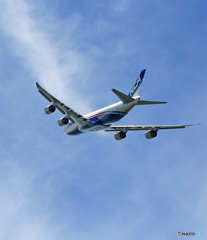 離陸NCA 747-8KZF JAJA17KZ/ジャンボ保存委員会