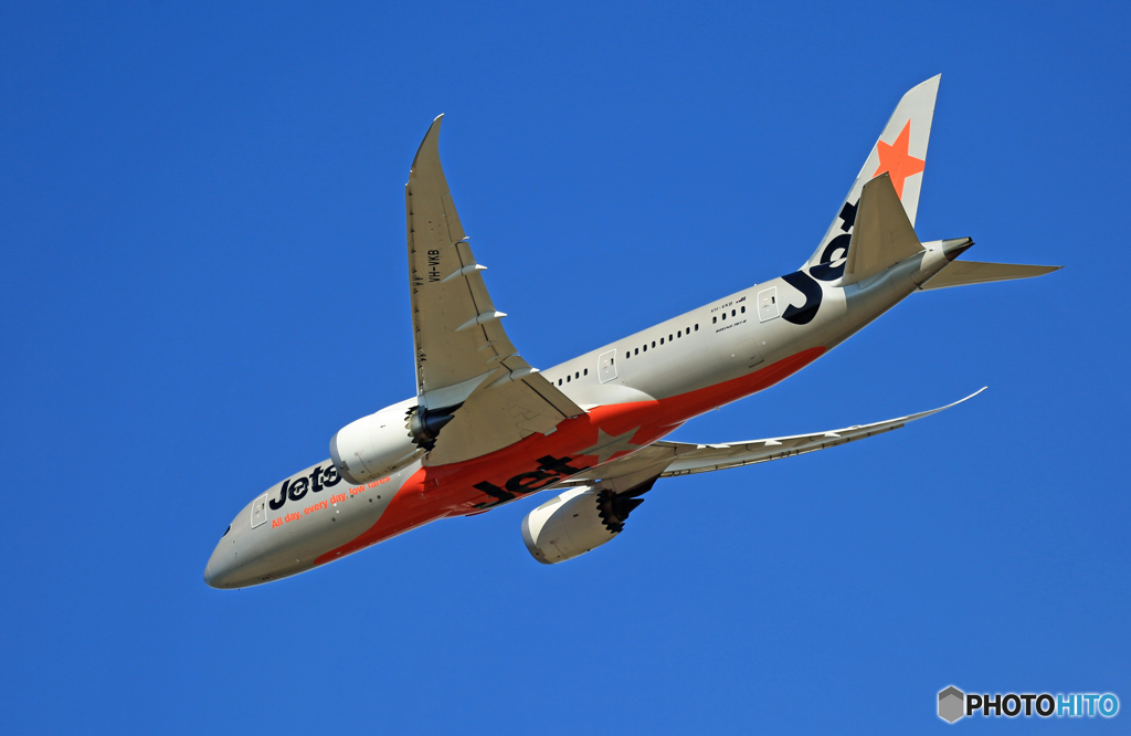 Takeoff☀  JET STAR 787-8 VH-VKB