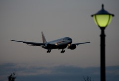 着陸(161) Qatar Airways 777  着陸(161) Qatar Airways 777
