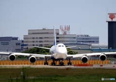 NCA 747-8KZF 離陸　
