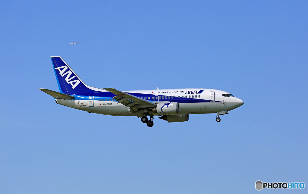 [青空]ANA 737-500 JA358K