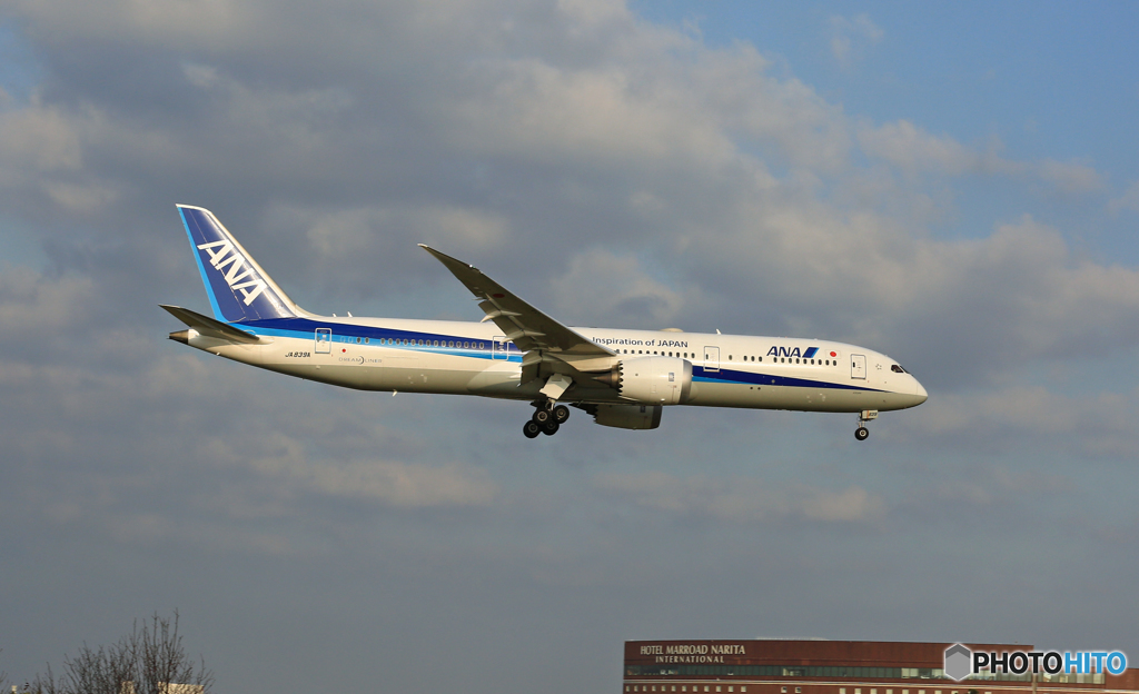 到着 ANA 787-9 JA839A