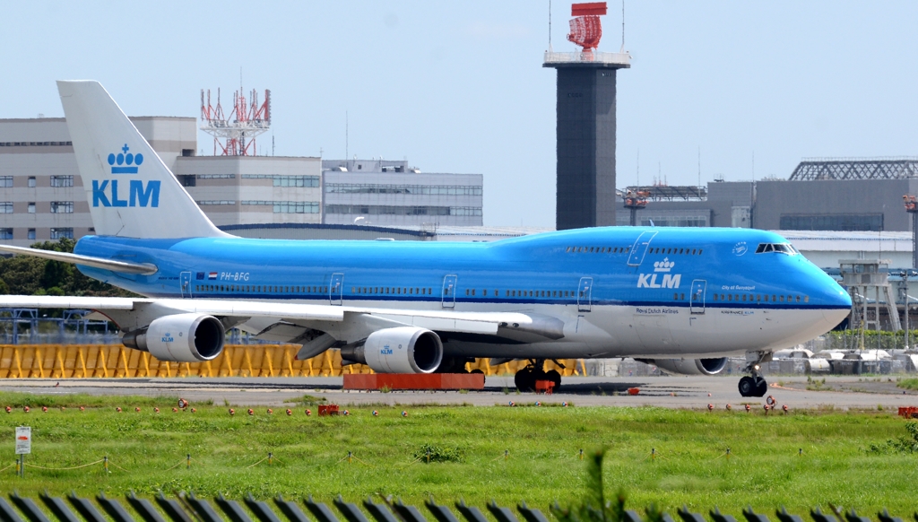 出発（154）KLM 747-400 