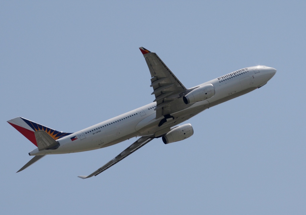 Philippines A330-300 出発　