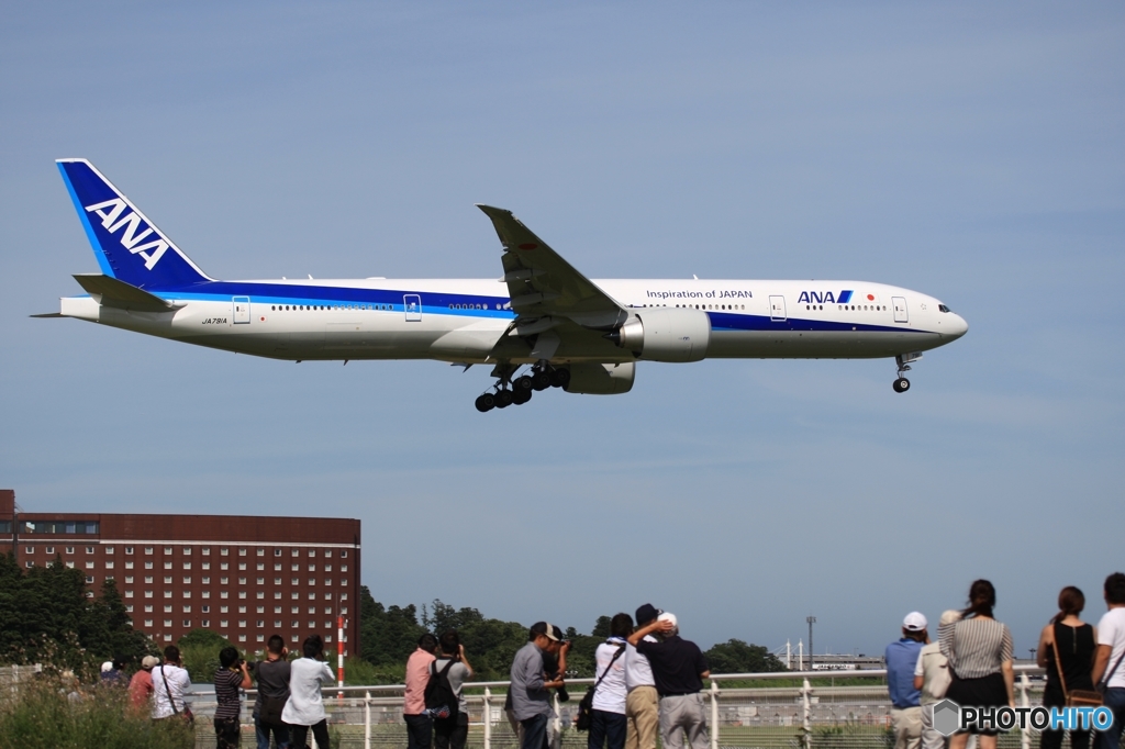 到着　ANA 777-381