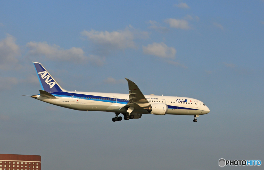 [青い空]　ANA 787-9 ⑤機目JA839A