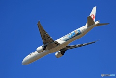 「スカイ」 JAL [JET KEI] 777-346 JA733J 飛行